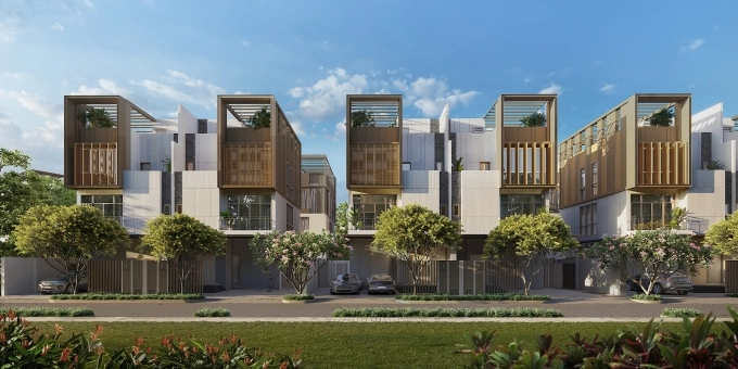 The Orchards centerpiece is the four-storey The Canopy Clubhouse. Photo courtesy of CLD