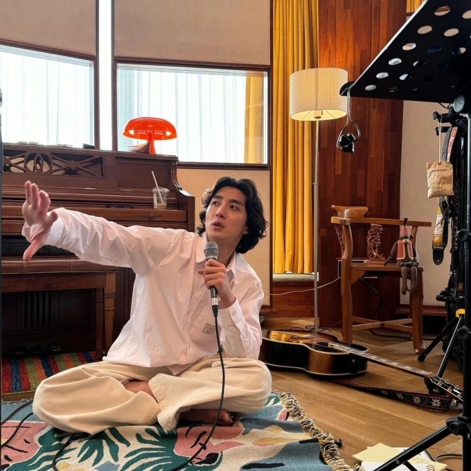 South Korean singer Choi Jung Hoon. Photo from Chois Instagram