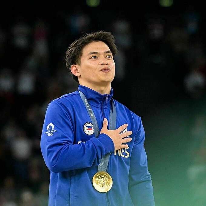 Filipino gymnast Carlos Yulo. Photo from International Gymnastics Federations Instagram
