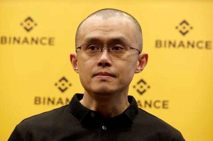 Changpeng Zhao, the founder and former CEO of Binance. Photo by Reuters