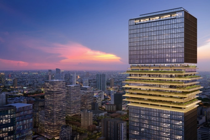 Marina Central Towers floors with open space. Photo courtesy of Masterise Homes