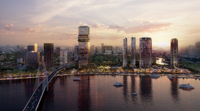 Marina Central Tower is expected to be an attraction to top tenants. Photo courtesy of Masterise Homes