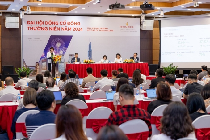Vincom Retails annual general meeting of shareholders 2024. Photo courtesy of Vincom Retail