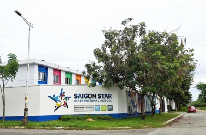 Saigon Star School is located in Thanh My Loi Ward, Thu Duc City. Photo on the schools website