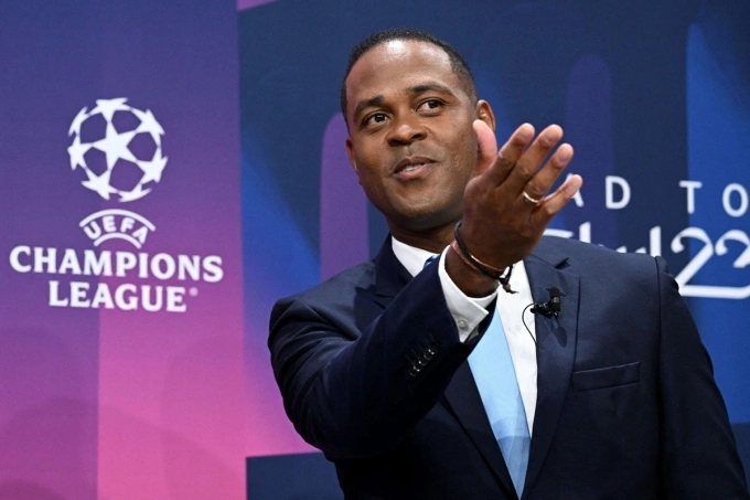 Former Dutch striker Patrick Kluivert. Photo by UEFA