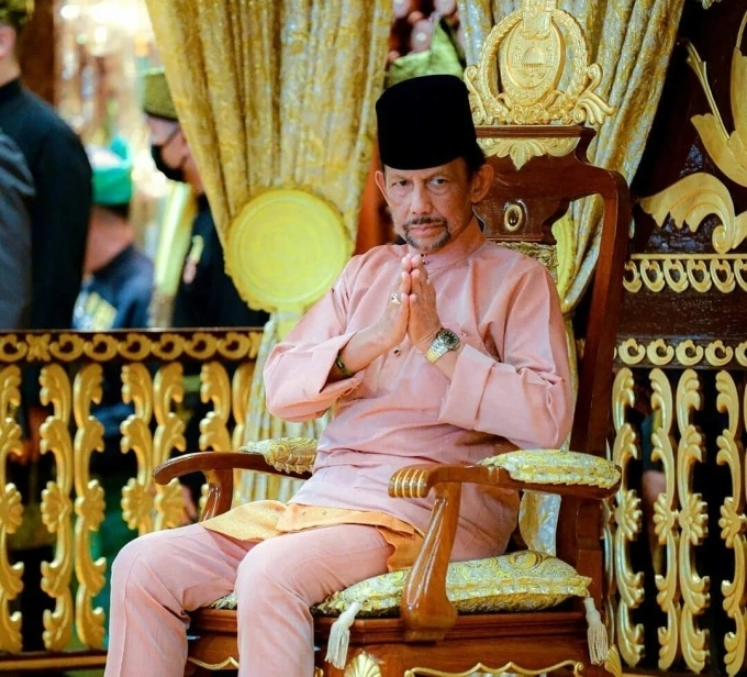 Sultan Hassanal Bolkiah of Brunei. Photo from Brunei Royal Familys Instagram/@bruneiroyalfamily