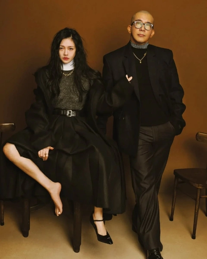 Taiwanese actress Barbie Hsu and her husband DJ Koo. Photo from Instagram