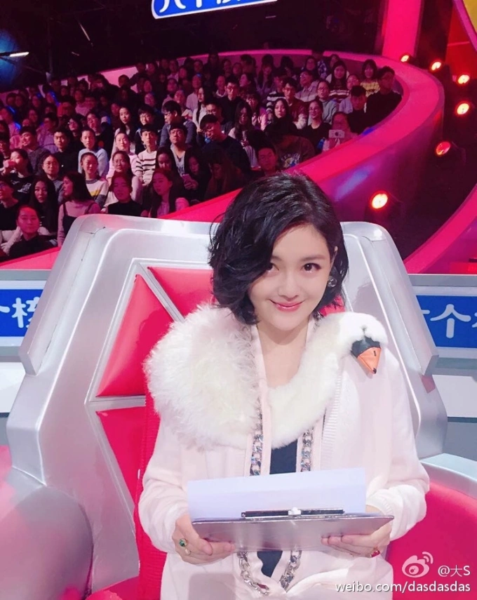 Taiwanese actress Barbie Hsu. Photo from Barbies Weibo