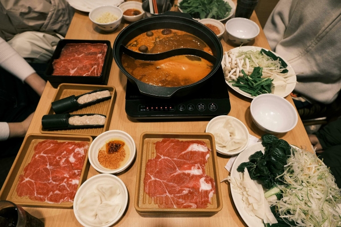 A hotpot meal. Photo from Pexels