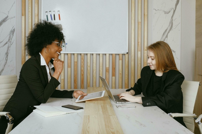 People working together. Photo from Pexels
