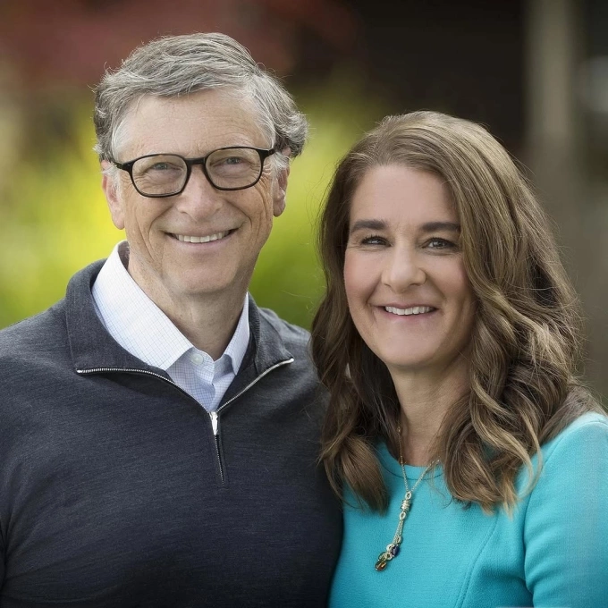 Bill Gates et ex-femme Melinda Gates françaises; Photos d'Instagram