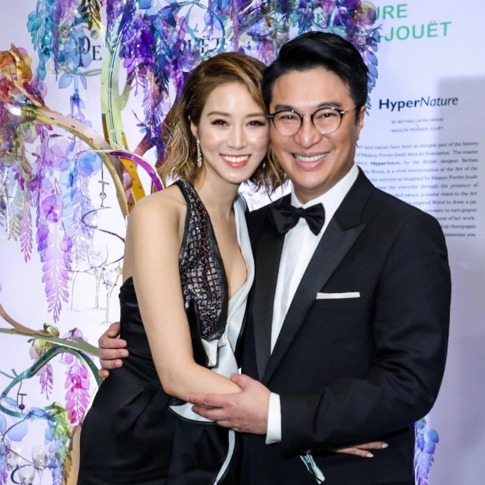 Cathy Chui and husband, Martin Lee, second of Lee Shau Kee. Photo courtersy of Chuis Instagram