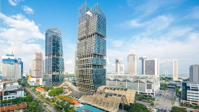 The South Beach complex. Photo by City Developments Limited