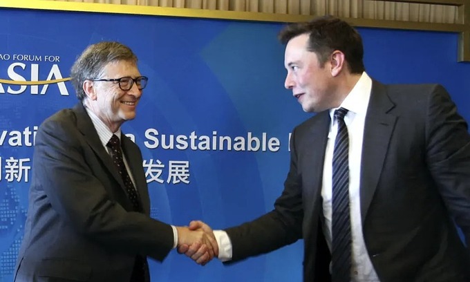 Bill Gates could have dethroned Elon Musk as world's richest person with $1.2 trillion if he kept Microsoft stock - VnExpress International