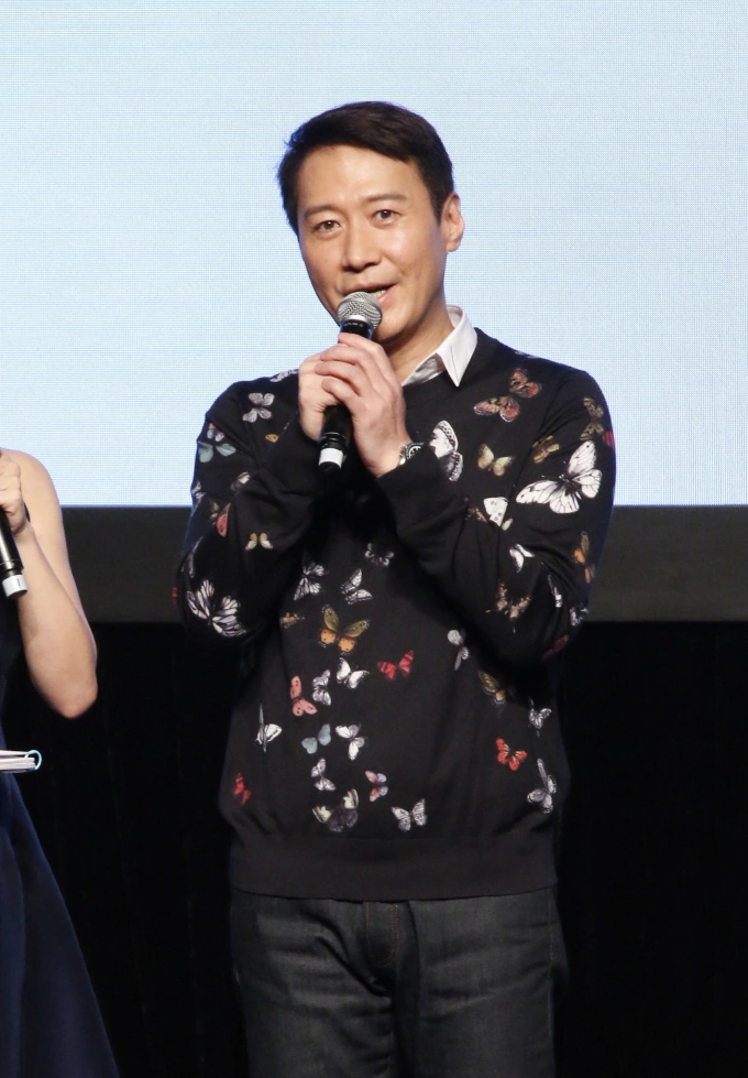 Hong Kong star Leon Lai attends the launch ceremony of the 14th Entertainment Expo in Hong Kong, March 19, 2018. Photo by AFP