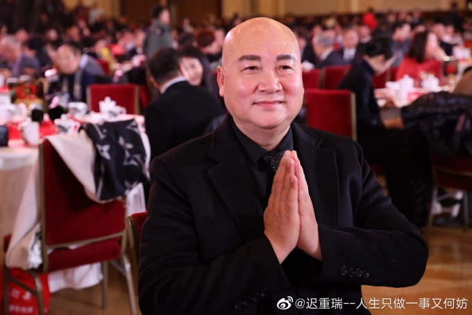 Chinese actor Chi Zhongrui. Photo from Chi's Weibo