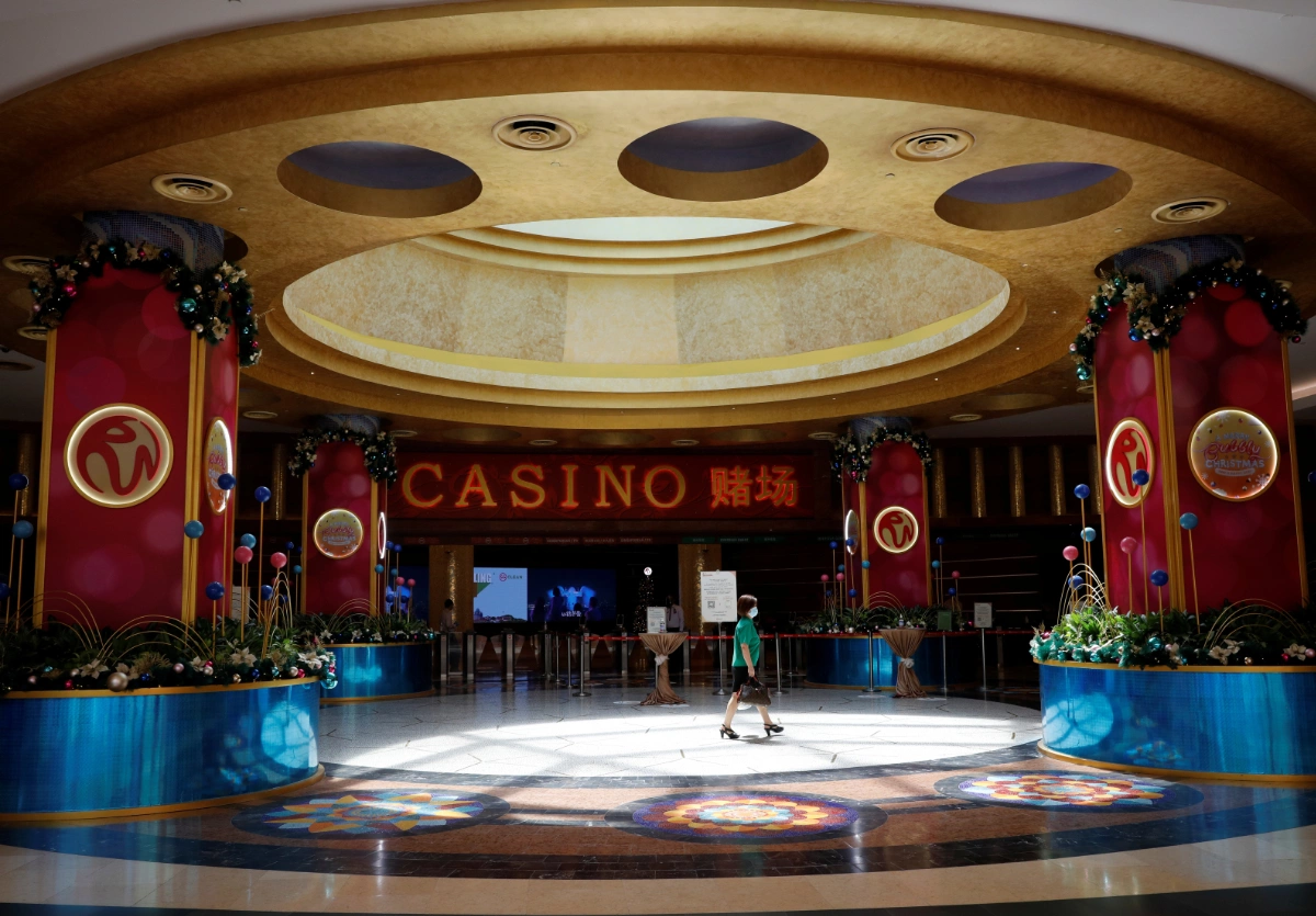 Interface du casino en ligne