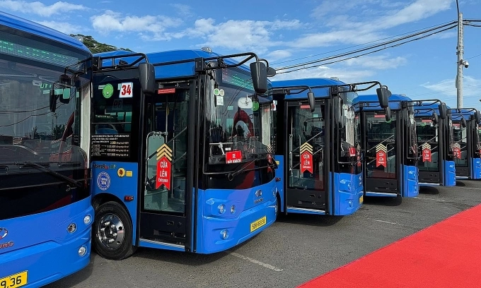 Ho Či Minovy město přidá 27 elektrických autobusových tras v hlavní čisté tranzitní jednotce