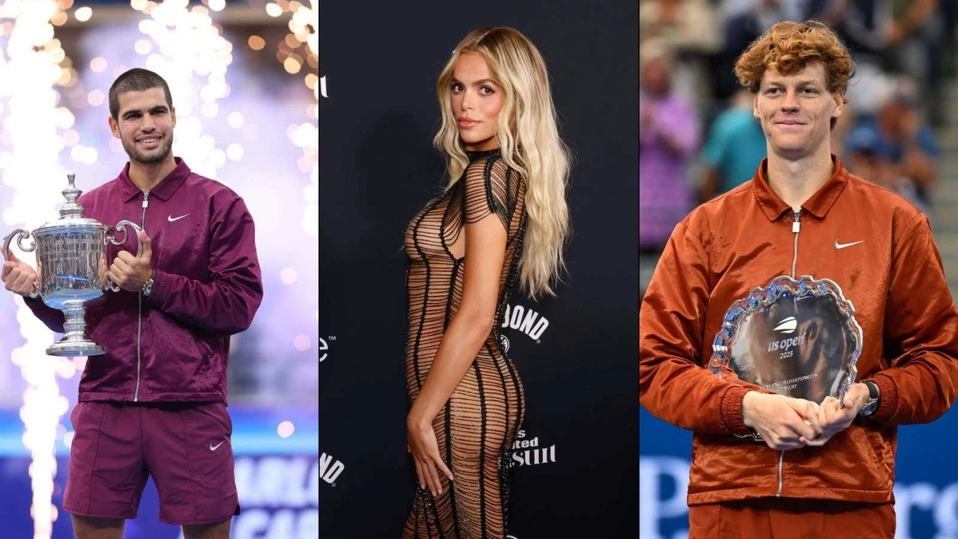 Bikini model Brooks Nader reportedly dated both Carlos Alcaraz and Jannik Sinner - VnExpress International