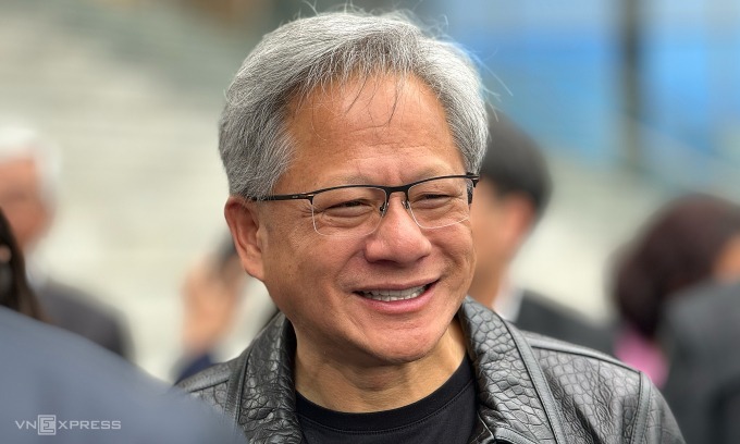 Who are 5 richest immigrant billionaires in US? 2 Nvidia CEO Jensen Huang seen in Hanoi in December 2024. Photo by VnExpress/Luu Quy