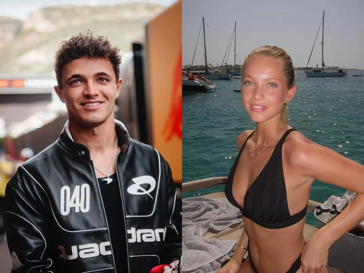 F1 racer Lando Norris confirms relationship with ex-girlfriend of Portuguese football star Joao Felix - VnExpress International