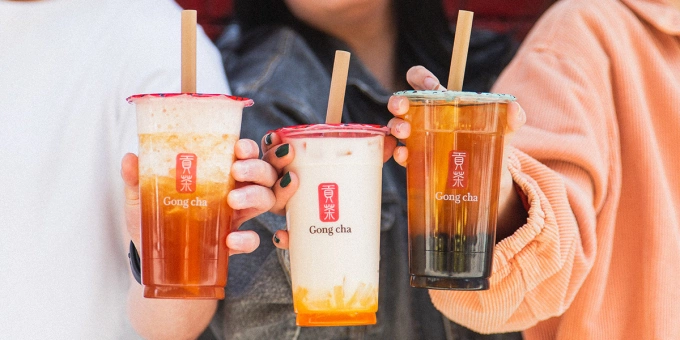 Gong Cha drinks. Photo courtesy of Gong Cha