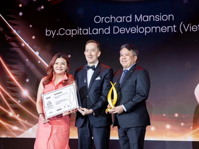 Orchard Mansion surpassed all other winners in the housing category to win Best Housing Development (Vietnam). Photo courtesy of CLD