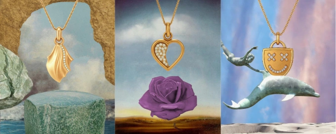 An artists impression of Aupens jewelry collection. Photo courtesy of Aupen