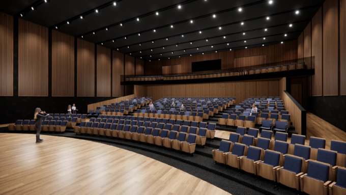 The theater serves as a vibrant hub for creativity and performance, embodying the school’s strong tradition of excellence in performing music and arts. With its state-of-the-art facilities, it offers pupils exceptional opportunities to explore drama, music, and production. Photo courtesy of VCE