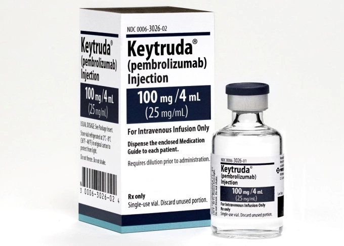 Keytruda produced by Merck. Photo courtesy of the company