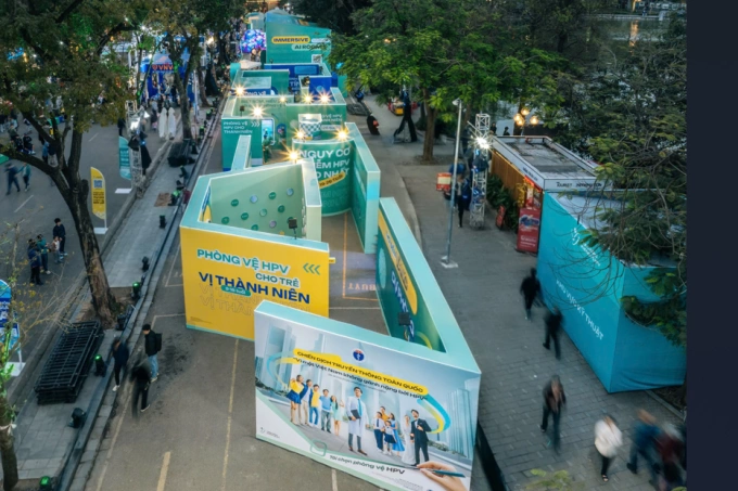 The nationwide campaign For a Vietnam Without the Burden of HPV, initiated by the Ministry of Health with MSD’s support, has attracted 25,000 visitors. Photo by Thao Nguyen