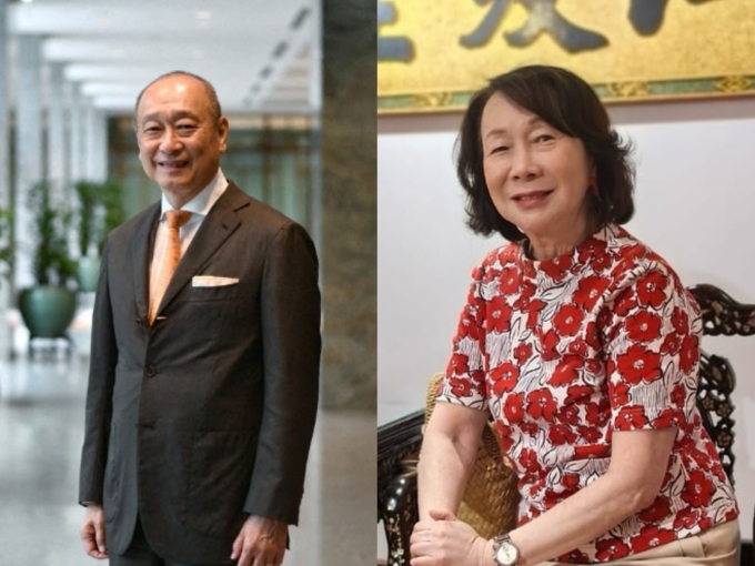 Wee Ee Cheong (L) and Wee Wei Ling. Photo by SPH Media via AFP and from Wee Wei Lings Instagram