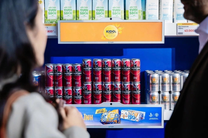 The Retail BotMedia model focuses on retail outlets and supermarkets nationwide. Photo courtesy of Chicilon Digital Media