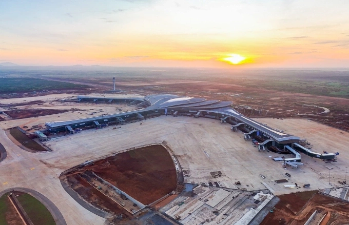 Long Thanh International Airport in Dong Nai Province, southern Vietnam. Photo by VnExpress/Quynh Tran