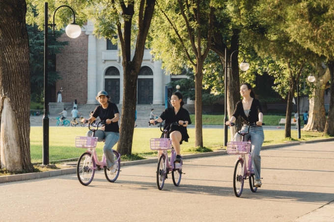 University campus of an university in Asia. Photo courtesy of the university