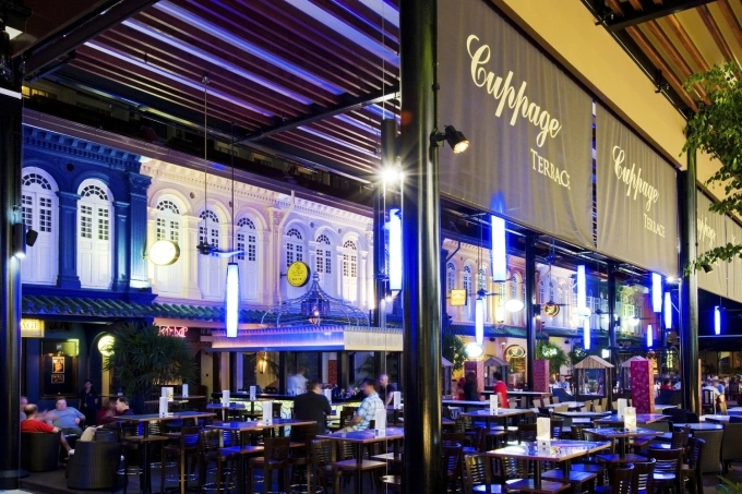A view of the Cuppage Terrace. Photo from Royal Holdings website