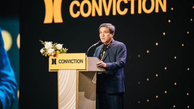 President of Electronics Information Communication (EIC), Nguyen Quy Hoa at Conviction 2025. Photo courtesy of Conviction