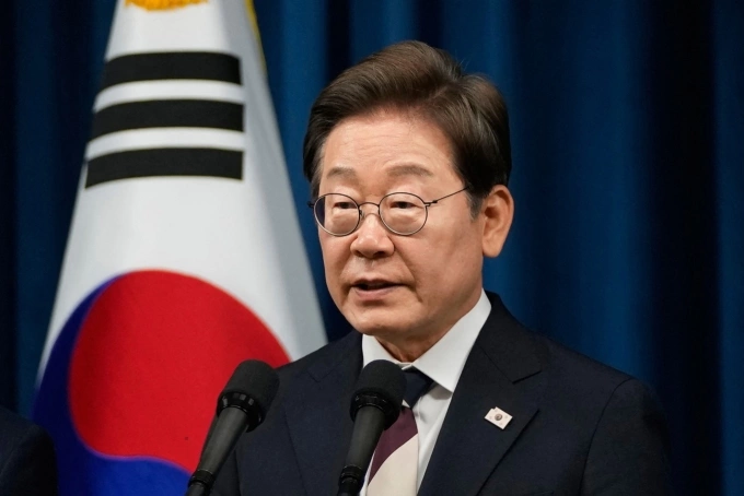 South Korean President Lee Jae Myung in Seoul in June 2025. Photo by AFP