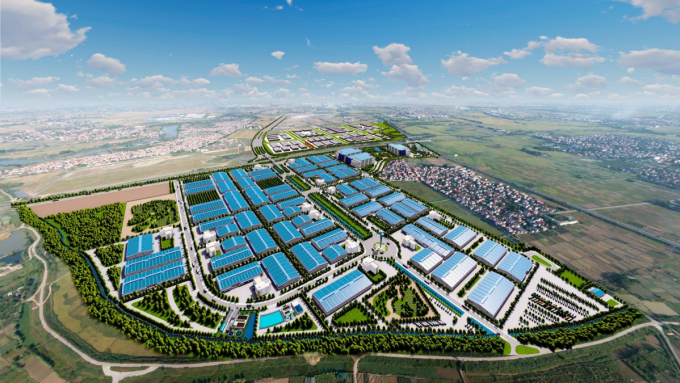 Yen Phong II-A Industrial Park, Bac Ninh Province. Photo courtesy of Western Pacific Group