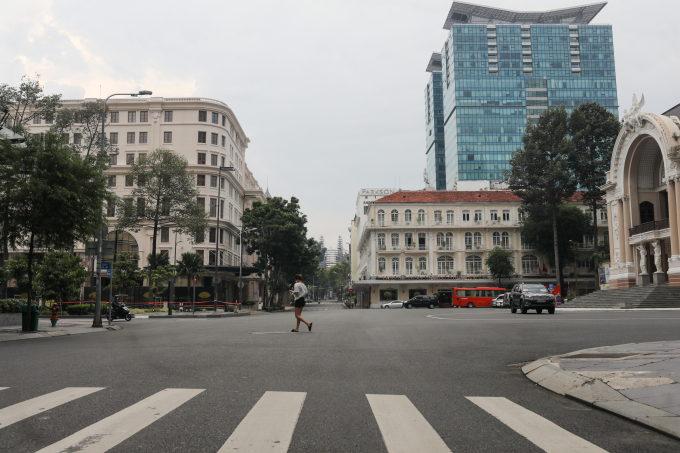 Dong Khoi Street in Ho Chi Minh City, Vietnam. Photo by VnExpress/Thanh Nguyen