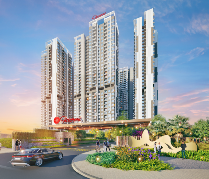 Rendering of Phu My Hung Harmonie apartments. Photo courtesy of Phu My Hung