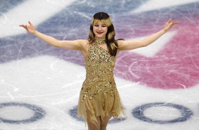 Alysa Liu performs at the 2026 Milan-Cortina Winter Olympics. Photo by Reuters
