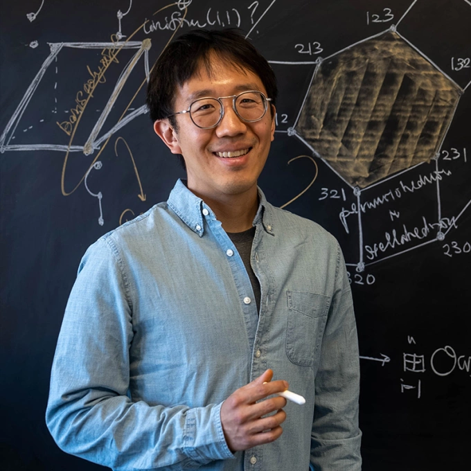 American mathematician June Huh, winner of the Fields Medal, often call the Nobel Prize of Mathematics, in 2022. Photo courtesy of the International Congress of Mathematicians