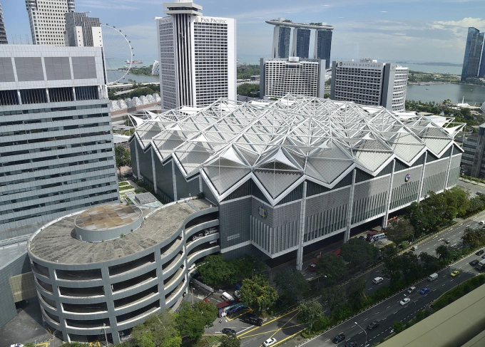 Suntec City Office in Singapore. Photo by SPH Media via AFP