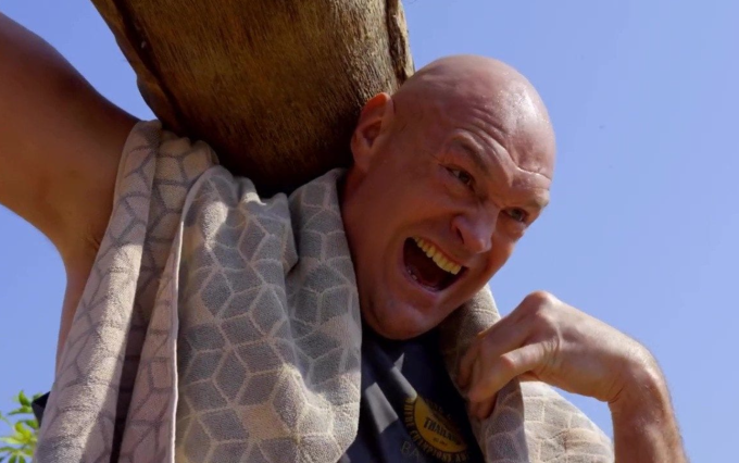 Tyson Fury trains in Thailand in preparation for his comeback fight against Arslanbek Makhmudov on April 11. Photo by Instagram/@tysonfury