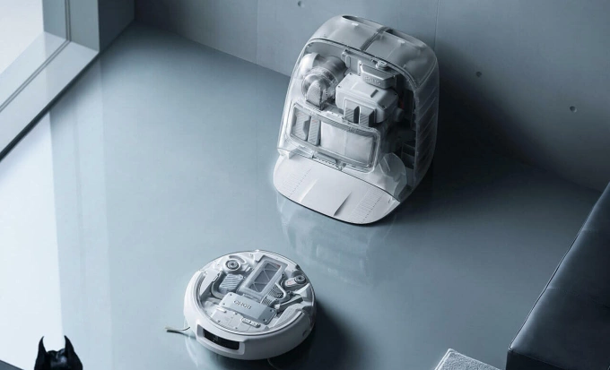 DJIs robot vacuum. Photo courtesy of DJI