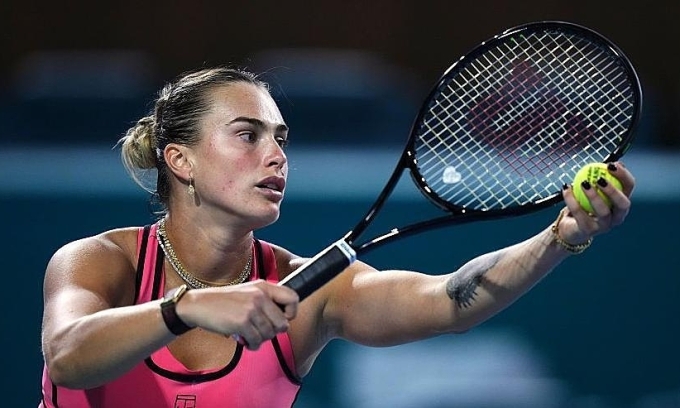 World number 1 tennis star Sabalenka reveals secret to getting away with cursing during match