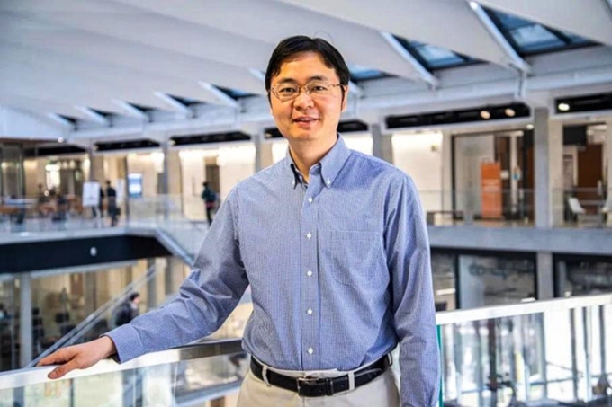 Chip expert Sun Nan. Photo courtesy of Tsinghua University