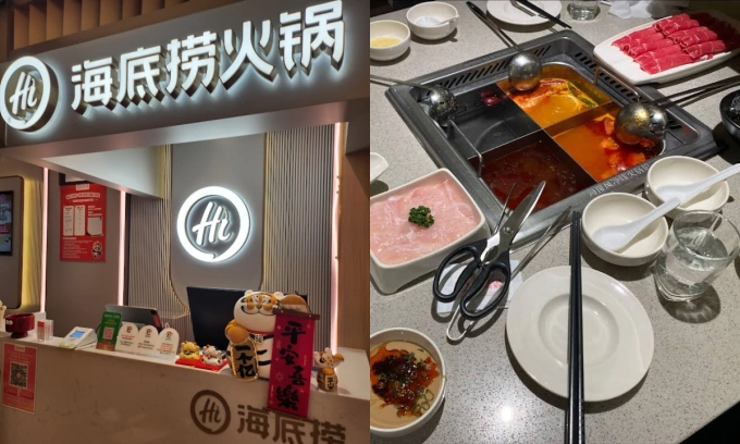 A Haidilao restaurant in Seoul, South Korea. Photos via Google Maps/libo wang, Bashair alabdulwahab