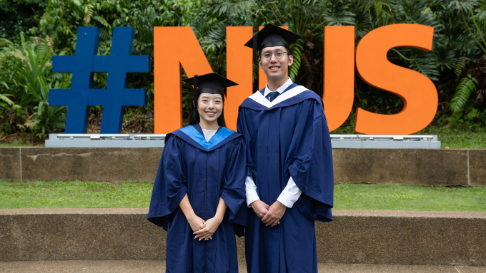 Students at National University of Singapore. Photo courtesy of NUS